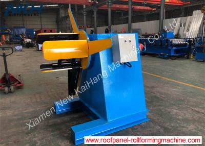 China Economic Design Auxiliary Equipment CUZ Purlin Machine De Coiler With Punching for sale