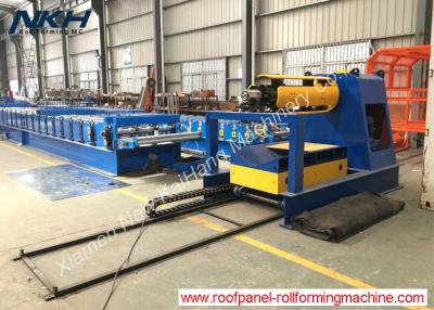 China 10 Tons Hydraulic Decoiler 1250mm Coil Width Tapered Wedge Design for sale