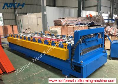 China T8 roll forming machine for wall/roofing panel, 1220mm input, low rib, wall panel roll forming machine for sale