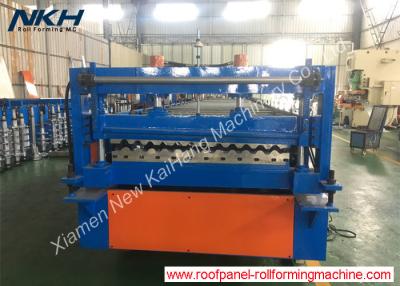 China Spandeck Roof Forming Machine, Malaysia/ Indonesia popular size, high precision cut to length control for sale