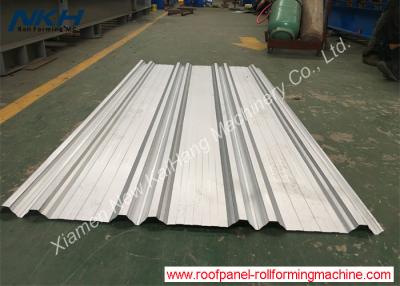 China Dubbelzijdige metalen platen rolvormen m / c, Filippijnen standaardontwerp voor machine voor het maken van dakpanelen Te koop