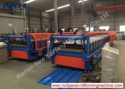 China Malaysia standard 760 roofing panel rolling machine, 0.18mm thick, PPGL for sale