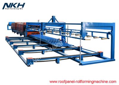 China High Speed Roof Panel Roll Forming Machine , Metal Roof Making Machine for sale