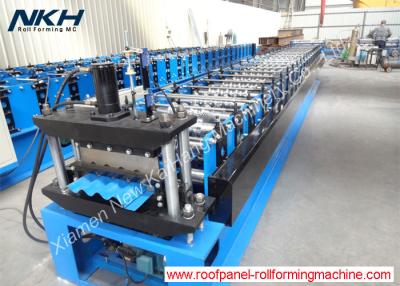 China Hohe Leistungsfähigkeits-Stahlblechumformungs-Maschine, Wellblech, das Maschine herstellt zu verkaufen