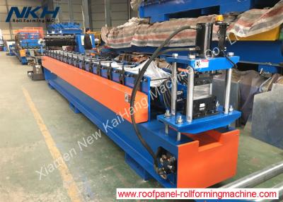 China CE Stud And Track Roll Forming Machine , Metal Stud Roll Forming Machine For Top Hat Purlin for sale