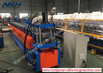 China Strut Channel Roll Forming Machine , Metal Stud Furring Channel Roll Forming Machine for sale