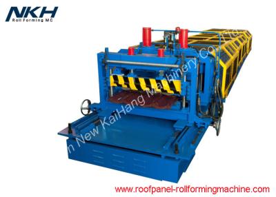 China PLC Control Roof Tile Roll Forming Machine , Roof Profiling Machine CE Approved for sale