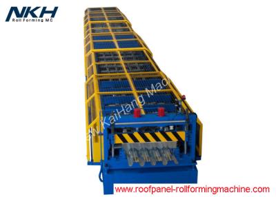 China 750mm Cover Width Floor Deck Roll Forming Machine For Architectural for sale