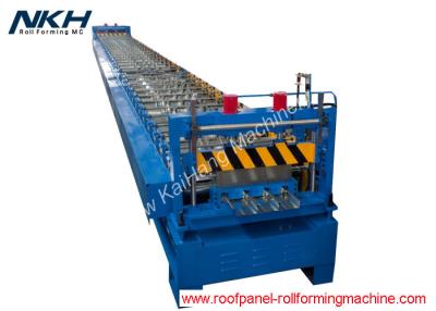 China Top Closed Type Steel Deck Forming Machine , Metal Deck Roll Forming Machine for sale