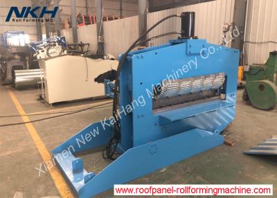 China Color Customized Roofing Sheet Crimping Machine For Roofing / Trapezoidal Profile for sale