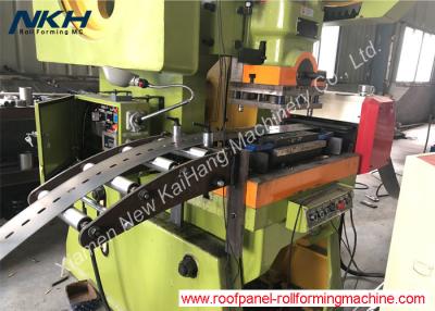 China Unistrut Channel Roll Forming Machine , U Shape Shelf Panel Roll Forming Machine for sale