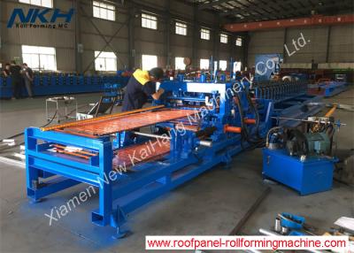China Box Panel Shelf Upright Roll Forming Machine With Width Multi Sizes Adjustable for sale