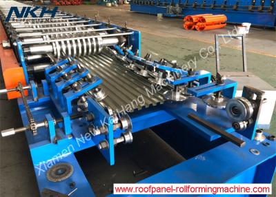 China 7.5 Kw Sandwich Panel Roll Forming Machine Roofing Roll Former For Continuous PU Line for sale