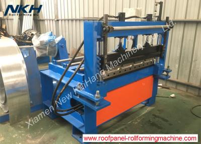 China 4Kw Auxiliary Equipment Hydraulic Cut Back Shear Machine For Shutter Door Panel for sale