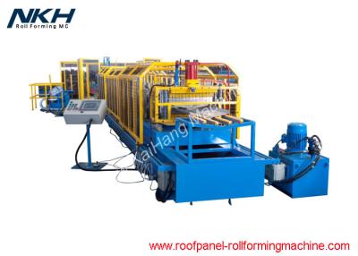 China Professional Metal Roof Ridge Cap Roll Forming Machine / Step Flashing Machine for sale