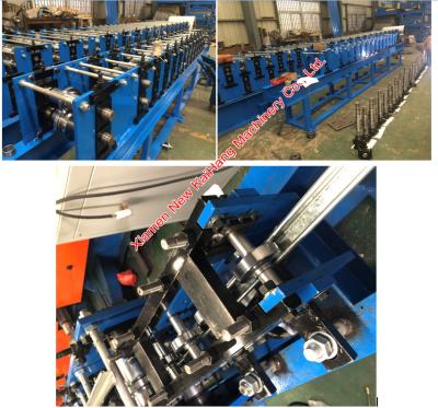 China 75mm Shaft Cr12 Guard Rail Roll Forming Machine With CE Standard for sale