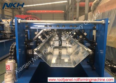 China Cr12 Blade Shutter Door Guide Rail Roll Forming Machine for sale