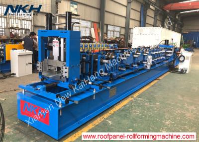 China 22KW Cr12Mov Blade Steel Frame Auto Z100-300 Purlin Roll Forming Machine for sale