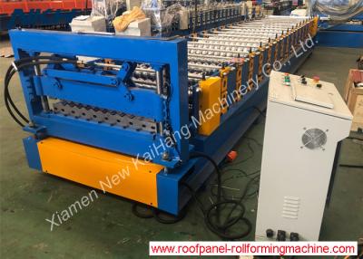 China 550Mpa 0.2mm Prepainted Roof Panel Roll Forming Machine for sale