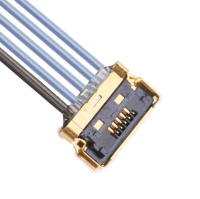 China Vertical IPex Micro Coaxial Cable CABLINE-UY 5pin 20857-05T-01 5 pin lcd cable for sale