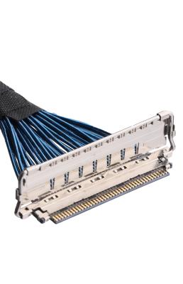 China Cable de la informática de I-Pex LVDS, asamblea de cable coaxial micro 20679-020t-01 de 0.4m m en venta