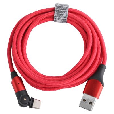 China 1.5m 3.0 Usb C Fast Charging Cable 180 Degree Free Elbow Aluminum Shell for sale