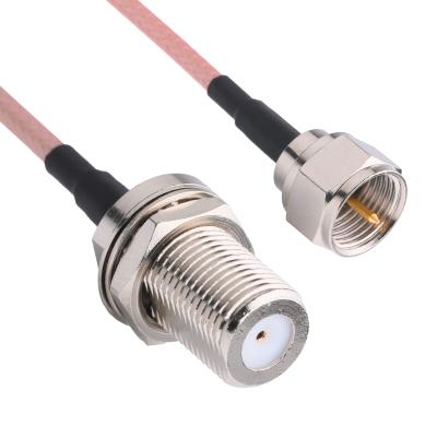 China RG-179 Rf Coaxial Cable 75 OHMS TE 5415226-1 To Amphenol Connex 222114-10 ROHS for sale