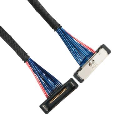 China cable coaxial micro del cable I-PEX 20380-R14T-06 CABLINE SS 20380 de la cámara de 0.4m m MIPI en venta