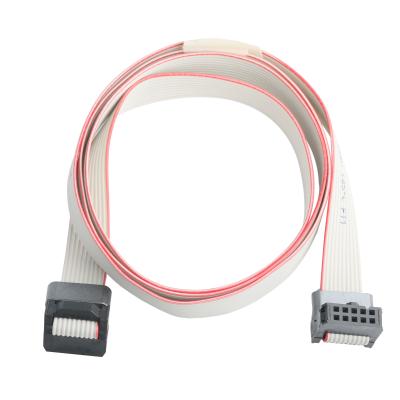 China Idc Connector FC-10P 2.54mm Pitch Wire UL2651 28AWG*10P Cable 1.27mm Pitch For Electronic à venda