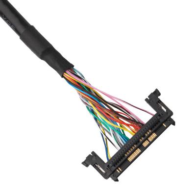 China 0.5mm LVDS EDP Cable 51 Pin JAE FI-RE51HL With UL94V-0 Housing Pin-out customizable for sale