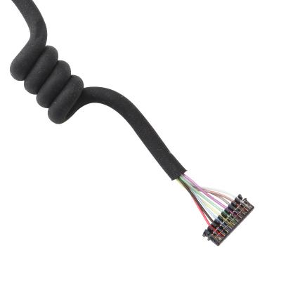 China cable JST 10XSR-36KHF 10 Pin Wire Harness de la echada IDC de 0.6m m en venta