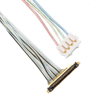 China cable Jst 3p Auhr-03v-H 40p Auhr-04v-H I-Pex 20531-030t-01 de la informática de 1.85mm/0.25m m LVDS en venta