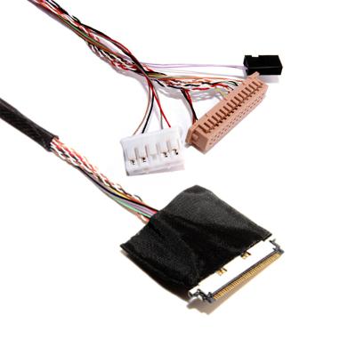 China 1.25mm Lcd EDP Cable I-Pex 20345-040t-32r Hrs Df13-30 Jst Phr-5 for sale