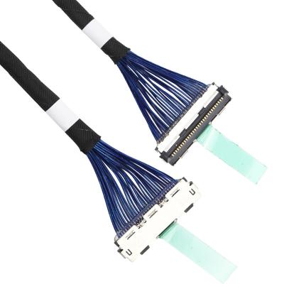 China Asamblea de las HORAS del cable coaxial Df80d-30p-0.5sd del alambre de la aprobación ISO14001 en venta