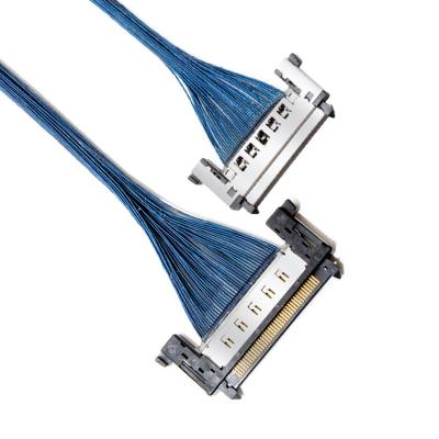 China Cable coaxial de JAE FI-RE41HL LVDS, asamblea de cable coaxial micro de la echada de 0.5m m en venta