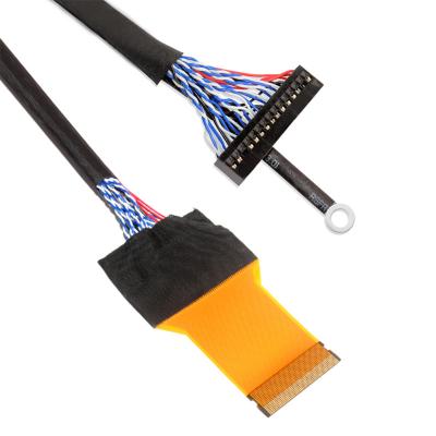 China 51 pin LCD Extension LVDS FPD Cable 0.5mm Pitch For Printer for sale