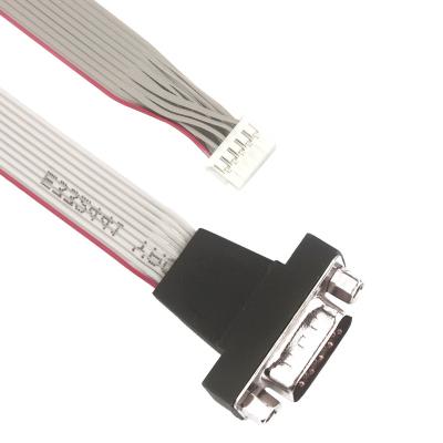 China Electronic UL2651 IDC Cable  10 pin JST PHDR-10VS TO 171-009-103L001 for sale
