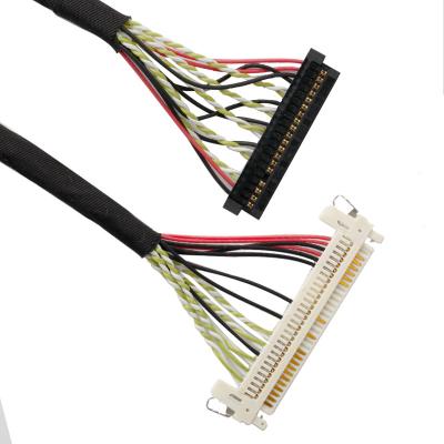 China 1mm Pitch LVDS Connector Cable JAE FI-X30HL To WL A1255-20S LVDS Wire Harness for sale