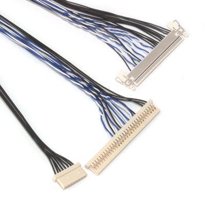 China cable Wl 1058-Hl-30p de 1mm/1.25m m LVDS LCD a Df14-30s-1.25c a Df14-8s-1.25c en venta