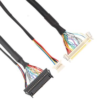 China 28 AWG LVDS EDP Cable Molex 511460500 To Hrs Df11-32dep-2c To Jae Fi-X30hl for sale