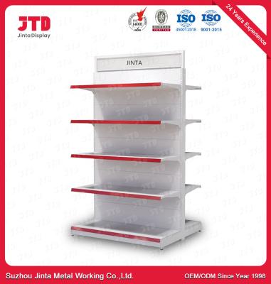 China 3 Side Pharmacy Display Racks Powder Coated 1800mm Shelf for sale