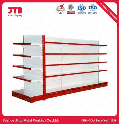 China Gondola Shelving Power Tools Display Rack Wall Units Double Sided for sale