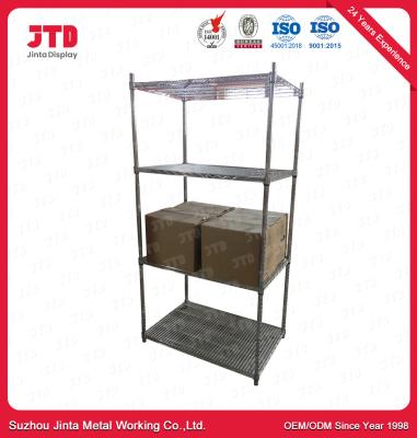 China 80 - 200kgs Wire Metal Shelving Multifunction For Grocery Shop for sale