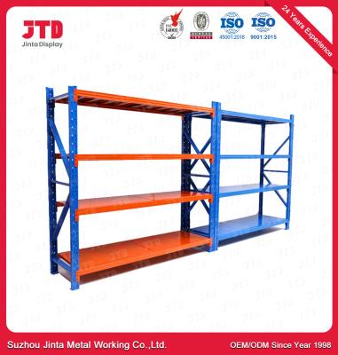 China Adjustable Heavy Duty Metal Shelving Cold Rolled Steel Customized for sale