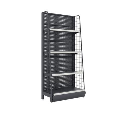 China Factory Wire Grid Mesh Display Shelving Grocery Rack Wire Mesh Supermarket Shelves for sale