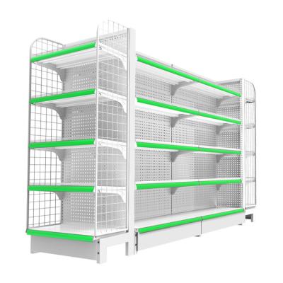 China Supermarket Metal Shelves Whole Store Custom Retail Store Metal Wire Display Stand for sale