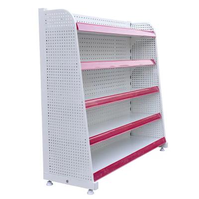 China Free Standing Metal Gondola Display Rack For Shop Store Supermarket Equipment for sale