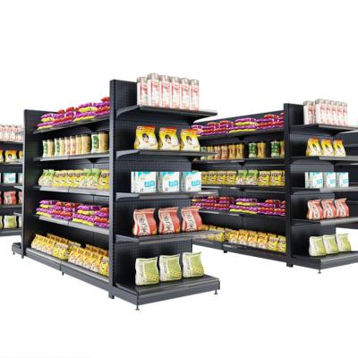 China Convenient Store Gondola Shelving Retail Supermarket Shop Display Rack Shelves for sale