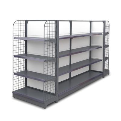 China Supermarket Display Shelf 30-80KG Load Capacity Retail Shelving for sale
