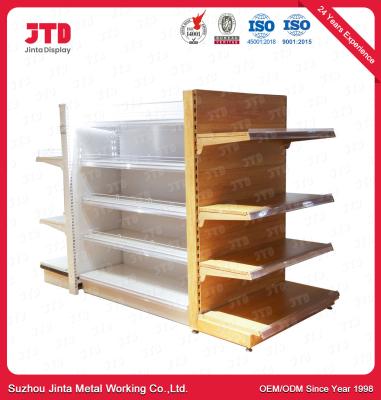China 0.9m 2.1m Supermarket Display Shelving 100kgs Grocery Store Display Racks for sale